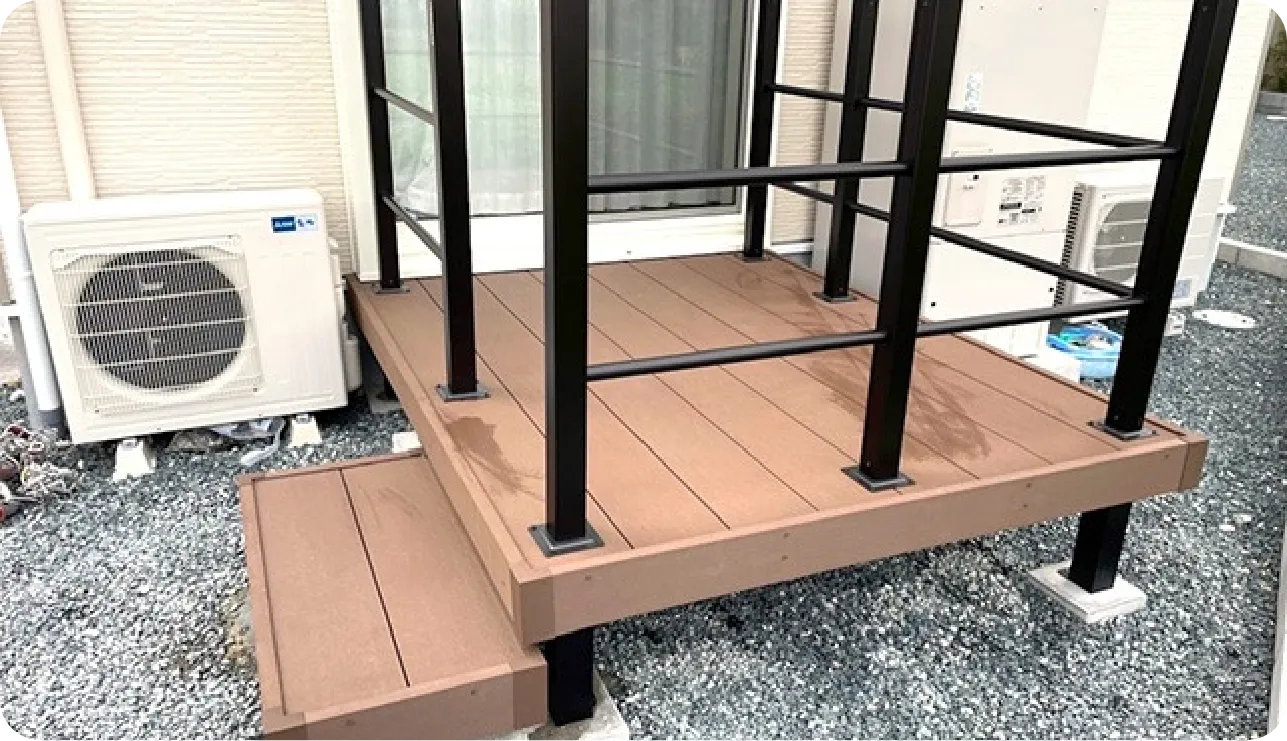 ウッドデッキ画像
